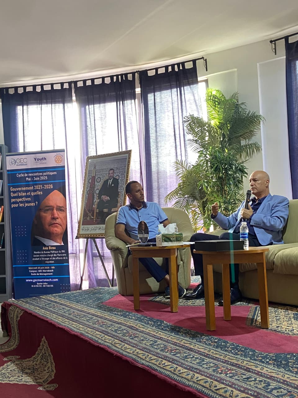 Rencontre avec M. Anis Birou