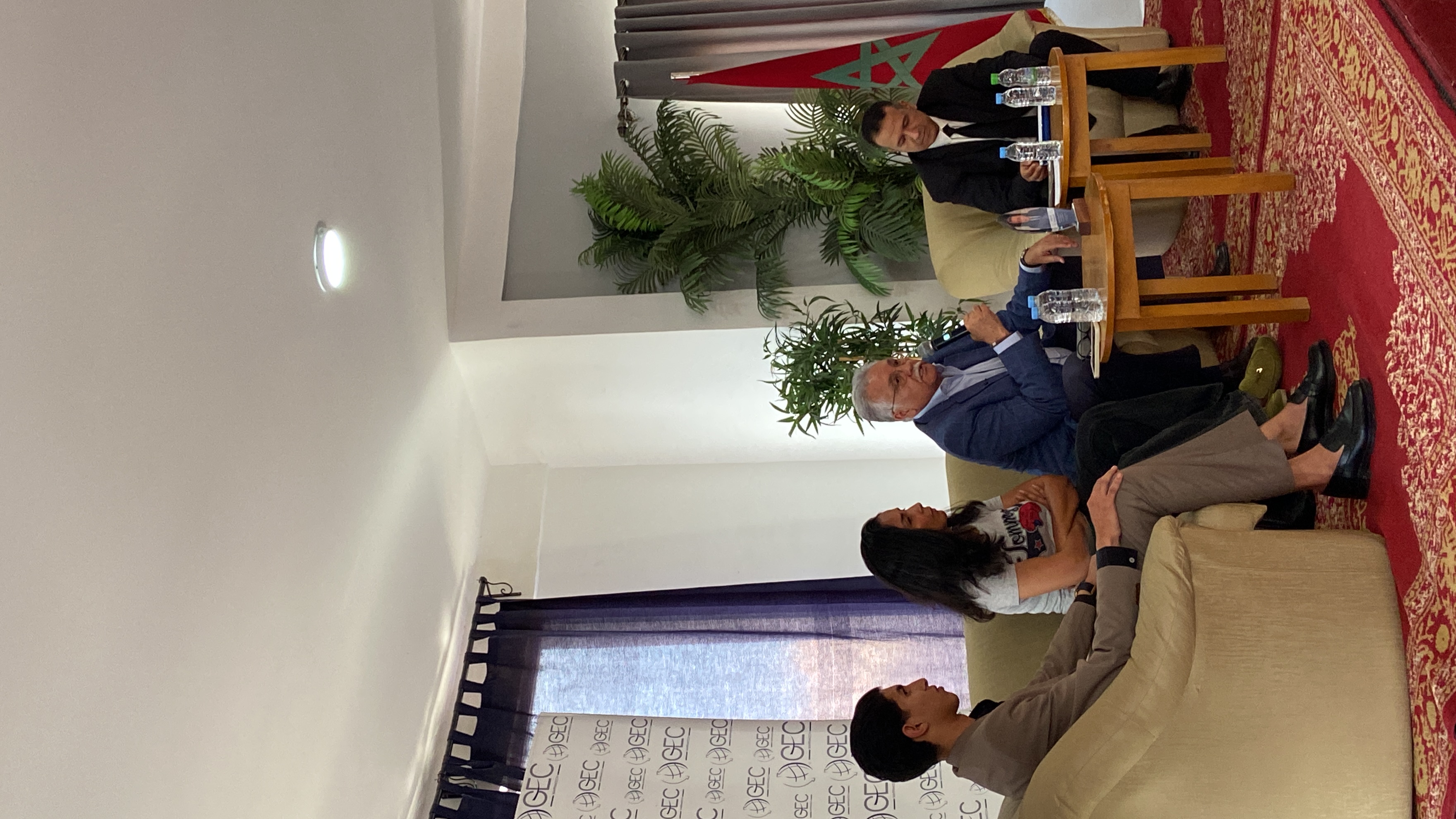 Rencontre avec M. Nabil Benabdellah